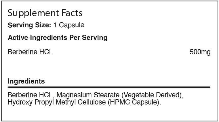 Warrior Berberine - 60 caps