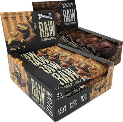 Warrior Raw Protein Flapjack - 12 x 75 g