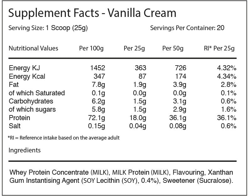 Warrior Whey Protein - 500 g