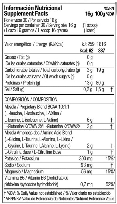 Zoomad Caretaker BCAA - 480 g Cool Lemon