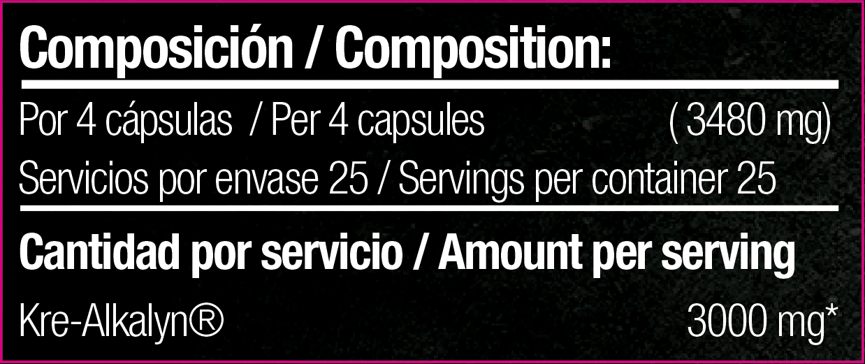 Zoomad Labs Kre-Alkalyn - 100 caps