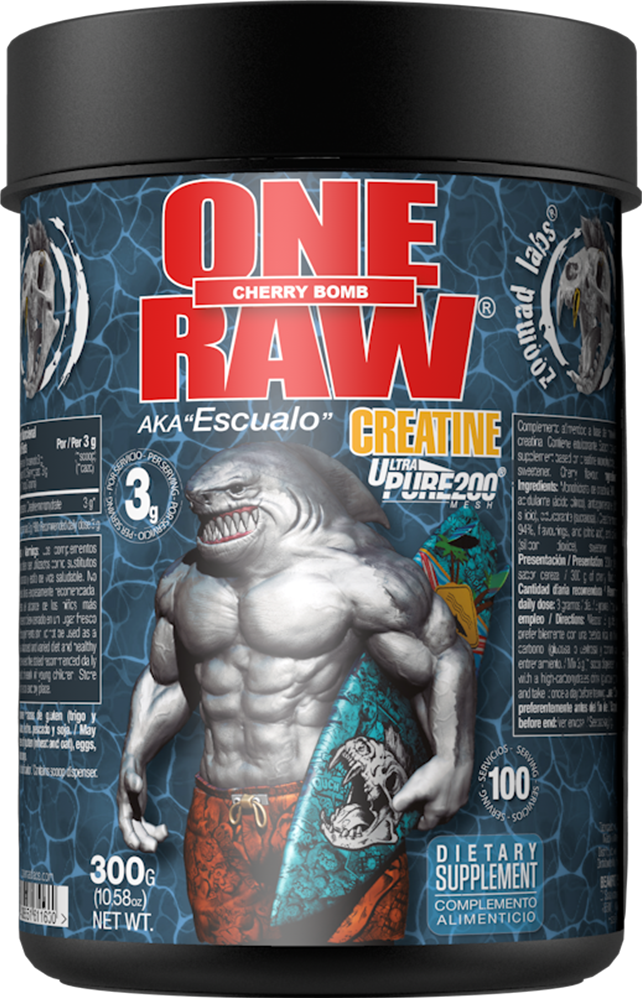 Zoomad One Raw Creatine - 300 g Cherry Bomb