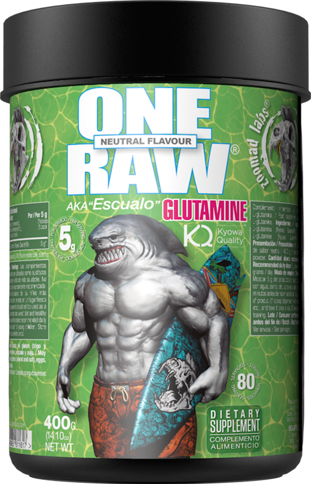 Zoomad One Raw Glutamine - 400 g Unflavoured