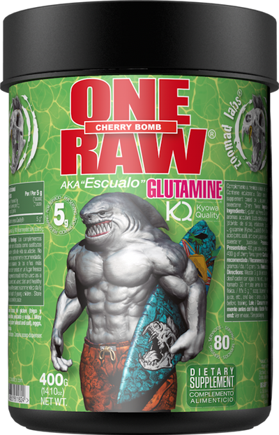 Zoomad One Raw Glutamine - 400 g Cherry Bomb